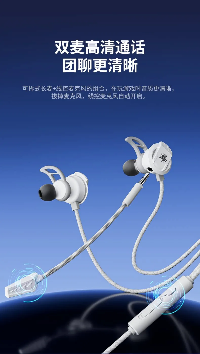 Plextone RX3 Pro Cyberpunk Edition Stereo Wired Earphone 1