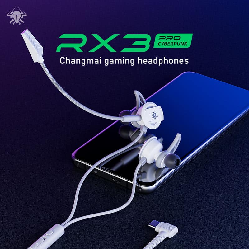 Plextone RX3 Pro Cyberpunk Edition Stereo Wired Earphone 4