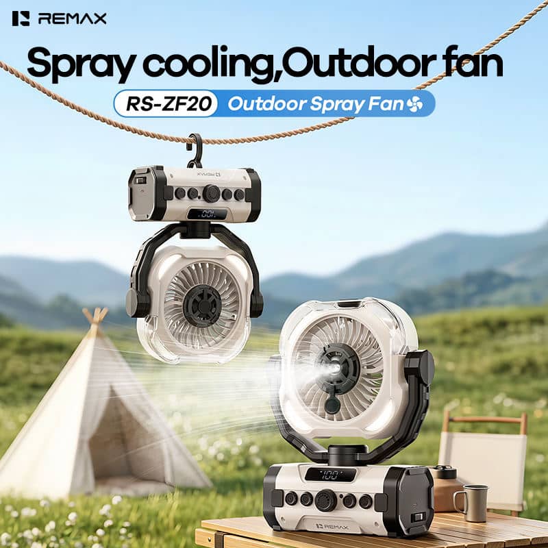 REMAX RS ZF20 Outdoor Misting Fan 2