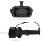 SHINECON G05NA VR Headset Lenses for 4.7-6.5" Smartphones