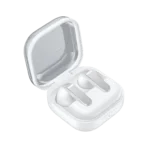 Samsung Galaxy Buds 4 Sound that fits your life. Experience sound as it was intended to be heard. Buy now Galaxy Buds4 with the left and right earbud slightly tilted diagonally. Hear the highlights Play automatic slide showPrevious Experience sound as it was intended with 24-bit Hi-Res Audio¹ A single Galaxy Buds4 earbud in an exploded view, showing the separate parts of the earbud, including the woofer. Clear HD Voice phone calling in loud environments¹ Two Galaxy smartphones are on each side with a pair of white, Galaxy Buds4 in the middle. Between the earbuds is a phone call icon. The smartphone on the left shows the call screen with the name 'Ava' and the smartphone on the right shows the call screen with the name 'Sam'. In the background are multiple waves showcasing the Super Clear Call feature available on Galaxy Buds4. New open-type fit for lasting comfort White Galaxy Buds4 earbuds in close-up, showcasing the real metal blades in different angles. Scene changes and a person is wearing Galaxy Buds4 in White, facing the right. Hands-free AI assistance and language translation with Galaxy S26 Series¹,² A rearview shot of a person wearing Galaxy Buds4 in White. Bixby icon indicates the AI agent is being used to provide instant answers. Adaptive Active Noise Cancellation adapts intelligently to your surroundings¹ A single Galaxy Buds4 earbud in White. Stream of lines flow into the earbud from the left. On the right are multiple dots that are entirely separated from the stream of lines, indicating the Active Noise Canceling feature. play Experience sound as it was intended with 24-bit Hi-Res Audio¹Clear HD Voice phone calling in loud environments¹New open-type fit for lasting comfortHands-free AI assistance and language translation with Galaxy S26 Series¹,²Adaptive Active Noise Cancellation adapts intelligently to your surroundings¹ Sound with exceptional detail and clarity Components of Galaxy Buds4, including the woofer, appear in turn. The components assemble into an earbud. The completed earbud twists and is placed next to the left earbud.Components of Galaxy Buds4, including the woofer, appear in turn. The components assemble into an earbud. The completed earbud twists and is placed next to the left earbud. Powerful speakers, from highs to lows Deep but controlled bass. High but clear treble. Enjoy beautifully balanced audio from 11 mm speakers with a high dynamic range. A single Galaxy Buds4 earbud in an exploded view, showing the separate parts of the earbud, including the woofer. HI-RES AUDIO Hear sound at its original best Hear the full richness of music and movies with Hi-Res Audio. Designed with a 24-bit hi-fi codec, Galaxy Buds4 maintain the integrity of your audio over Bluetooth. From small reverbs to subtle textures, catch new details in your old favorites.¹ Galaxy smartphone with the 'Advanced quality options' screen open. On the screen, 'Ultra high quality (UHQ) audio' is turned on and the 'Super wide band speech' is turned off. In front of the screen is a pair of white, Galaxy Buds4. EQUALIZER The right mix of magic Customize bass, treble and tone with the 9-Band Equalizer to match your playing preference. Galaxy Buds4 also optimize sound to your ear shape, ensuring a consistent listening experience. A Galaxy smartphone with the 'Equalizer' settings on, with the screen showing multiple toggles in between a pair of white, Galaxy Buds4. HD VOICE Crazy-clear calls Galaxy Buds4 and Galaxy S26 Series work together to deliver crisp and clear conversations through super wideband calling and six voice-isolating microphones. Two Galaxy smartphones are on each side with a pair of white, Galaxy Buds4 in the middle. Between the earbuds is a phone call icon. The smartphone on the left shows the call screen with the name 'Ava' and the smartphone on the right shows the call screen with the name 'Sam'. In the background are multiple waves showcasing the Super Clear Call feature available on Galaxy Buds4. 360 AUDIO Head-turning immersion Listen like you're in a grand concert hall or the center of an action movie with immersive 360 Audio that adjusts to your head movement.¹ A man sitting on a couch as a collection of instruments appear in a circle around him. The instruments include a mic with a mic stand, a drum set, trumpet, cello, violin, electric guitar and grand piano. The instruments are shown in a outline, showing the 360 Audio system available on Galaxy Buds4. A woman with a single, white Galaxy Buds4 earbud in her ear. Dive in without distraction A single Galaxy Buds4 earbud in White. Stream of lines flow into the earbud from the left. On the right are multiple dots that are entirely separated from the stream of lines, indicating the Active Noise Canceling feature. Stay immersed and block out background noise wherever you go. Adaptive Active Noise Cancellation keeps the audio you love front and center.¹ Listen without missing out A woman with a single, white Galaxy Buds4 earbud in her ear looking towards the right in front of a building. Adaptive Noise Control automatically adjusts to Ambient mode when it detects important sounds in your environment. A pair of Galaxy Buds4 in White surround two Galaxy smartphones. One of the smartphones has the back facing forward. The other smartphone displays a person wearing Galaxy Buds4 in White. EASY PAIR Pairing in a snap Simply snap open the case and you're all set. Galaxy Buds4 easily pair with your compatible Galaxy smartphone and Tab.³ A Galaxy smartphone with the Easy Pairing pop-up onscreen, showing how simple it is to connect to Galaxy Buds4. On the right side of Galaxy smartphone is Galaxy Buds4, docked in the Charging Case with the lid open. ONE UI 8.5 Easy access to essentials Easily access audio settings, adjust ANC and saved sound presets for each app from the Quick Panel on One UI 8.5. A Galaxy smartphone with the Quick Panel open, focusing on the new One UI 8.5. Bluetooth, volume, noise canceling features are highlighted. SEAMLESS SWITCHING Switch sounds between devices Start playing music on one device then answer a call on the other. Galaxy Buds4 automatically switch audio between multiple devices for a seamless listening experience.⁴ A pair of white, Galaxy Buds4 with a Galaxy Tab in the middle, indicating the Buds are being used to watch the content. Galaxy smartphone appears, displaying the caller name 'Ava.' Galaxy Buds4 and the smartphone are paired via Bluetooth for the phone call. The smartphone disappears and Galaxy Tab is in the middle again, indicating the Auto Switch feature. A pair of white, Galaxy Buds4 with a Galaxy Tab in the middle, indicating the Buds are being used to watch the content. Galaxy smartphone appears, displaying the caller name 'Ava.' Galaxy Buds4 and the smartphone are paired via Bluetooth for the phone call. The smartphone disappears and Galaxy Tab is in the middle again, indicating the Auto Switch feature. Star-shaped icons in different sizes. Zoomed in view of stars from Galaxy AI logo. The stars find their place as text Galaxy AI appears. Complete view of Galaxy AI logo.Star-shaped icons in different sizes. Zoomed in view of stars from Galaxy AI logo. The stars find their place as text Galaxy AI appears. Complete view of Galaxy AI logo. AI Assistance Live Translate Head Gestures Ask and AI will answer Simply ask a question and Galaxy Buds4 work with your Galaxy S26 Series to knock out your task. From taking notes to setting reminders, your Buds4 are at the ready. Just say the command.² A rearview shot of a person wearing Galaxy Buds4 in White. Bixby icon indicates the AI agent is being used to provide instant answers. Supercharge style and comfort White Galaxy Buds4 earbuds in close-up, showcasing the real metal blades in different angles. Scene changes and a person is wearing Galaxy Buds4 in White, facing the right. Buds have a bold new look The new blade design supercharges your style with a luxe metal look. On the left is a single, white Galaxy Buds4 with an emphasis on the real metal blade. On the top right is a pair of white, Galaxy Buds4 docked in the Charging Case with the lid open. On the bottom right is a close-up shot of a single, white Galaxy Buds4 earbud. White On the left is a single, black Galaxy Buds4 with an emphasis on the real metal blade. On the top right is a pair of black, Galaxy Buds4 docked in the Charging Case with the lid open. On the bottom right is a close-up shot of a single, black Galaxy Buds4 earbud. Black On the left is a single, white Galaxy Buds4 with an emphasis on the real metal blade. On the top right is a pair of white, Galaxy Buds4 docked in the Charging Case with the lid open. On the bottom right is a close-up shot of a single, white Galaxy Buds4 earbud. A case for craftsmanship Power up your Buds with a redesigned charging case featuring a new magnetic hold for easier docking. A pair of Galaxy Buds4 above the open Charging Case. The earbuds are placed inside and the Charging case spins clockwise, then the lid closes. The Charging Case is placed on a wireless charging pad which lights up as the battery indicator light on the case turns on. Tailored to fit your listening Reimagined for exquisite sound and enhanced comfort. Listen with a new fit that helps keep your Buds secure. The skeleton view of Galaxy Buds4 is in the center. As the ear shapes and wearing condition changes, Galaxy Buds4 is assembled. The earbuds fit into a person's ear, who is smiling and facing the left. Touch controls Answer calls, adjust volume and more with simple, intuitive gestures like a pinch and swipe. Speaker Amplifier Bluetooth Codec Bluetooth Version MIC Super Clear Call 360 Audio Active Noise Cancellation Adaptive Noise Control Adaptive EQ/Adaptive ANC Volume EQ Galaxy AI availability LE Audio Auracast Swipe Control Pinch Control Head Gesture Play time Galaxy Buds4. Speaker. 1-way Dynamic Driver. Amplifier. Single Amplifier. Bluetooth Codec. SSC-UHQ (24-bit / 96 kHz), SSC, AAC, SBC, LC3. Bluetooth version. 6.1. Mic. 6. Super Clear Call. Yes. 360 Audio. 360 Audio with Head Tracking. Active Noise Cancellation. Yes. Adaptive Noise Control. Yes. Adaptive EQ / Adaptive ANC. Yes. Volume EQ. Yes. Galaxy AI availability. Yes. LE Audio. Yes. Auracast. Yes. Swipe Control. Yes. Pinch Control. Yes. Head Gesture. Yes. Play time. Up to 6.0 / 30 hours (ANC Off). Up to 5.0 / 24 hours (ANC On). Galaxy Buds4 Speaker :1-way Dynamic Driver Amplifier :Single Amplifier Bluetooth Codec :SSC-UHQ (24-bit / 96 kHz), SSC, AAC, SBC, LC3 Bluetooth Version :6.1 MIC :6 Super Clear Call :Yes 360 Audio :360 Audio with Head Tracking Active Noise Cancellation :Yes Adaptive Noise Control :Yes Adaptive EQ/Adaptive ANC :Yes Volume EQ :Yes Galaxy AI availability :Yes LE Audio :Yes Auracast :Yes Swipe Control :Yes Pinch Control :Yes Head Gesture :Yes Play time :Up to 6.0/30hr (ANC Off) Up to 5.0/24hr (ANC On)