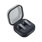 Samsung Galaxy Buds 4 Sound that fits your life. Experience sound as it was intended to be heard. Buy now Galaxy Buds4 with the left and right earbud slightly tilted diagonally. Hear the highlights Play automatic slide showPrevious Experience sound as it was intended with 24-bit Hi-Res Audio¹ A single Galaxy Buds4 earbud in an exploded view, showing the separate parts of the earbud, including the woofer. Clear HD Voice phone calling in loud environments¹ Two Galaxy smartphones are on each side with a pair of white, Galaxy Buds4 in the middle. Between the earbuds is a phone call icon. The smartphone on the left shows the call screen with the name 'Ava' and the smartphone on the right shows the call screen with the name 'Sam'. In the background are multiple waves showcasing the Super Clear Call feature available on Galaxy Buds4. New open-type fit for lasting comfort White Galaxy Buds4 earbuds in close-up, showcasing the real metal blades in different angles. Scene changes and a person is wearing Galaxy Buds4 in White, facing the right. Hands-free AI assistance and language translation with Galaxy S26 Series¹,² A rearview shot of a person wearing Galaxy Buds4 in White. Bixby icon indicates the AI agent is being used to provide instant answers. Adaptive Active Noise Cancellation adapts intelligently to your surroundings¹ A single Galaxy Buds4 earbud in White. Stream of lines flow into the earbud from the left. On the right are multiple dots that are entirely separated from the stream of lines, indicating the Active Noise Canceling feature. play Experience sound as it was intended with 24-bit Hi-Res Audio¹Clear HD Voice phone calling in loud environments¹New open-type fit for lasting comfortHands-free AI assistance and language translation with Galaxy S26 Series¹,²Adaptive Active Noise Cancellation adapts intelligently to your surroundings¹ Sound with exceptional detail and clarity Components of Galaxy Buds4, including the woofer, appear in turn. The components assemble into an earbud. The completed earbud twists and is placed next to the left earbud.Components of Galaxy Buds4, including the woofer, appear in turn. The components assemble into an earbud. The completed earbud twists and is placed next to the left earbud. Powerful speakers, from highs to lows Deep but controlled bass. High but clear treble. Enjoy beautifully balanced audio from 11 mm speakers with a high dynamic range. A single Galaxy Buds4 earbud in an exploded view, showing the separate parts of the earbud, including the woofer. HI-RES AUDIO Hear sound at its original best Hear the full richness of music and movies with Hi-Res Audio. Designed with a 24-bit hi-fi codec, Galaxy Buds4 maintain the integrity of your audio over Bluetooth. From small reverbs to subtle textures, catch new details in your old favorites.¹ Galaxy smartphone with the 'Advanced quality options' screen open. On the screen, 'Ultra high quality (UHQ) audio' is turned on and the 'Super wide band speech' is turned off. In front of the screen is a pair of white, Galaxy Buds4. EQUALIZER The right mix of magic Customize bass, treble and tone with the 9-Band Equalizer to match your playing preference. Galaxy Buds4 also optimize sound to your ear shape, ensuring a consistent listening experience. A Galaxy smartphone with the 'Equalizer' settings on, with the screen showing multiple toggles in between a pair of white, Galaxy Buds4. HD VOICE Crazy-clear calls Galaxy Buds4 and Galaxy S26 Series work together to deliver crisp and clear conversations through super wideband calling and six voice-isolating microphones. Two Galaxy smartphones are on each side with a pair of white, Galaxy Buds4 in the middle. Between the earbuds is a phone call icon. The smartphone on the left shows the call screen with the name 'Ava' and the smartphone on the right shows the call screen with the name 'Sam'. In the background are multiple waves showcasing the Super Clear Call feature available on Galaxy Buds4. 360 AUDIO Head-turning immersion Listen like you're in a grand concert hall or the center of an action movie with immersive 360 Audio that adjusts to your head movement.¹ A man sitting on a couch as a collection of instruments appear in a circle around him. The instruments include a mic with a mic stand, a drum set, trumpet, cello, violin, electric guitar and grand piano. The instruments are shown in a outline, showing the 360 Audio system available on Galaxy Buds4. A woman with a single, white Galaxy Buds4 earbud in her ear. Dive in without distraction A single Galaxy Buds4 earbud in White. Stream of lines flow into the earbud from the left. On the right are multiple dots that are entirely separated from the stream of lines, indicating the Active Noise Canceling feature. Stay immersed and block out background noise wherever you go. Adaptive Active Noise Cancellation keeps the audio you love front and center.¹ Listen without missing out A woman with a single, white Galaxy Buds4 earbud in her ear looking towards the right in front of a building. Adaptive Noise Control automatically adjusts to Ambient mode when it detects important sounds in your environment. A pair of Galaxy Buds4 in White surround two Galaxy smartphones. One of the smartphones has the back facing forward. The other smartphone displays a person wearing Galaxy Buds4 in White. EASY PAIR Pairing in a snap Simply snap open the case and you're all set. Galaxy Buds4 easily pair with your compatible Galaxy smartphone and Tab.³ A Galaxy smartphone with the Easy Pairing pop-up onscreen, showing how simple it is to connect to Galaxy Buds4. On the right side of Galaxy smartphone is Galaxy Buds4, docked in the Charging Case with the lid open. ONE UI 8.5 Easy access to essentials Easily access audio settings, adjust ANC and saved sound presets for each app from the Quick Panel on One UI 8.5. A Galaxy smartphone with the Quick Panel open, focusing on the new One UI 8.5. Bluetooth, volume, noise canceling features are highlighted. SEAMLESS SWITCHING Switch sounds between devices Start playing music on one device then answer a call on the other. Galaxy Buds4 automatically switch audio between multiple devices for a seamless listening experience.⁴ A pair of white, Galaxy Buds4 with a Galaxy Tab in the middle, indicating the Buds are being used to watch the content. Galaxy smartphone appears, displaying the caller name 'Ava.' Galaxy Buds4 and the smartphone are paired via Bluetooth for the phone call. The smartphone disappears and Galaxy Tab is in the middle again, indicating the Auto Switch feature. A pair of white, Galaxy Buds4 with a Galaxy Tab in the middle, indicating the Buds are being used to watch the content. Galaxy smartphone appears, displaying the caller name 'Ava.' Galaxy Buds4 and the smartphone are paired via Bluetooth for the phone call. The smartphone disappears and Galaxy Tab is in the middle again, indicating the Auto Switch feature. Star-shaped icons in different sizes. Zoomed in view of stars from Galaxy AI logo. The stars find their place as text Galaxy AI appears. Complete view of Galaxy AI logo.Star-shaped icons in different sizes. Zoomed in view of stars from Galaxy AI logo. The stars find their place as text Galaxy AI appears. Complete view of Galaxy AI logo. AI Assistance Live Translate Head Gestures Ask and AI will answer Simply ask a question and Galaxy Buds4 work with your Galaxy S26 Series to knock out your task. From taking notes to setting reminders, your Buds4 are at the ready. Just say the command.² A rearview shot of a person wearing Galaxy Buds4 in White. Bixby icon indicates the AI agent is being used to provide instant answers. Supercharge style and comfort White Galaxy Buds4 earbuds in close-up, showcasing the real metal blades in different angles. Scene changes and a person is wearing Galaxy Buds4 in White, facing the right. Buds have a bold new look The new blade design supercharges your style with a luxe metal look. On the left is a single, white Galaxy Buds4 with an emphasis on the real metal blade. On the top right is a pair of white, Galaxy Buds4 docked in the Charging Case with the lid open. On the bottom right is a close-up shot of a single, white Galaxy Buds4 earbud. White On the left is a single, black Galaxy Buds4 with an emphasis on the real metal blade. On the top right is a pair of black, Galaxy Buds4 docked in the Charging Case with the lid open. On the bottom right is a close-up shot of a single, black Galaxy Buds4 earbud. Black On the left is a single, white Galaxy Buds4 with an emphasis on the real metal blade. On the top right is a pair of white, Galaxy Buds4 docked in the Charging Case with the lid open. On the bottom right is a close-up shot of a single, white Galaxy Buds4 earbud. A case for craftsmanship Power up your Buds with a redesigned charging case featuring a new magnetic hold for easier docking. A pair of Galaxy Buds4 above the open Charging Case. The earbuds are placed inside and the Charging case spins clockwise, then the lid closes. The Charging Case is placed on a wireless charging pad which lights up as the battery indicator light on the case turns on. Tailored to fit your listening Reimagined for exquisite sound and enhanced comfort. Listen with a new fit that helps keep your Buds secure. The skeleton view of Galaxy Buds4 is in the center. As the ear shapes and wearing condition changes, Galaxy Buds4 is assembled. The earbuds fit into a person's ear, who is smiling and facing the left. Touch controls Answer calls, adjust volume and more with simple, intuitive gestures like a pinch and swipe. Speaker Amplifier Bluetooth Codec Bluetooth Version MIC Super Clear Call 360 Audio Active Noise Cancellation Adaptive Noise Control Adaptive EQ/Adaptive ANC Volume EQ Galaxy AI availability LE Audio Auracast Swipe Control Pinch Control Head Gesture Play time Galaxy Buds4. Speaker. 1-way Dynamic Driver. Amplifier. Single Amplifier. Bluetooth Codec. SSC-UHQ (24-bit / 96 kHz), SSC, AAC, SBC, LC3. Bluetooth version. 6.1. Mic. 6. Super Clear Call. Yes. 360 Audio. 360 Audio with Head Tracking. Active Noise Cancellation. Yes. Adaptive Noise Control. Yes. Adaptive EQ / Adaptive ANC. Yes. Volume EQ. Yes. Galaxy AI availability. Yes. LE Audio. Yes. Auracast. Yes. Swipe Control. Yes. Pinch Control. Yes. Head Gesture. Yes. Play time. Up to 6.0 / 30 hours (ANC Off). Up to 5.0 / 24 hours (ANC On). Galaxy Buds4 Speaker :1-way Dynamic Driver Amplifier :Single Amplifier Bluetooth Codec :SSC-UHQ (24-bit / 96 kHz), SSC, AAC, SBC, LC3 Bluetooth Version :6.1 MIC :6 Super Clear Call :Yes 360 Audio :360 Audio with Head Tracking Active Noise Cancellation :Yes Adaptive Noise Control :Yes Adaptive EQ/Adaptive ANC :Yes Volume EQ :Yes Galaxy AI availability :Yes LE Audio :Yes Auracast :Yes Swipe Control :Yes Pinch Control :Yes Head Gesture :Yes Play time :Up to 6.0/30hr (ANC Off) Up to 5.0/24hr (ANC On)