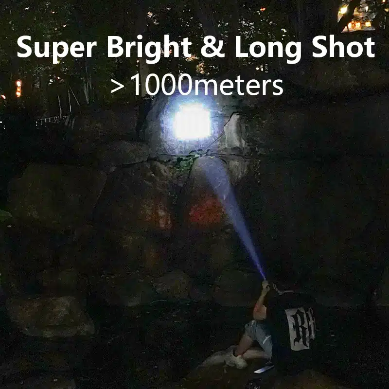 Smiling Shark SD7115 Flashlight Portable Small Torch 4