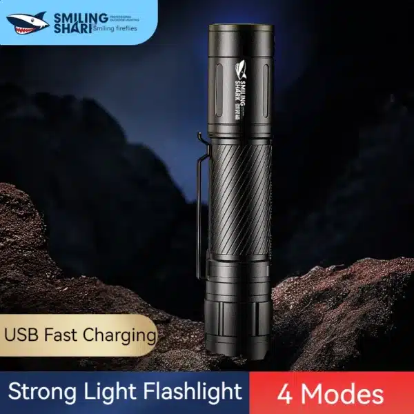 Smiling Shark SD7115 Flashlight Portable Small Torch