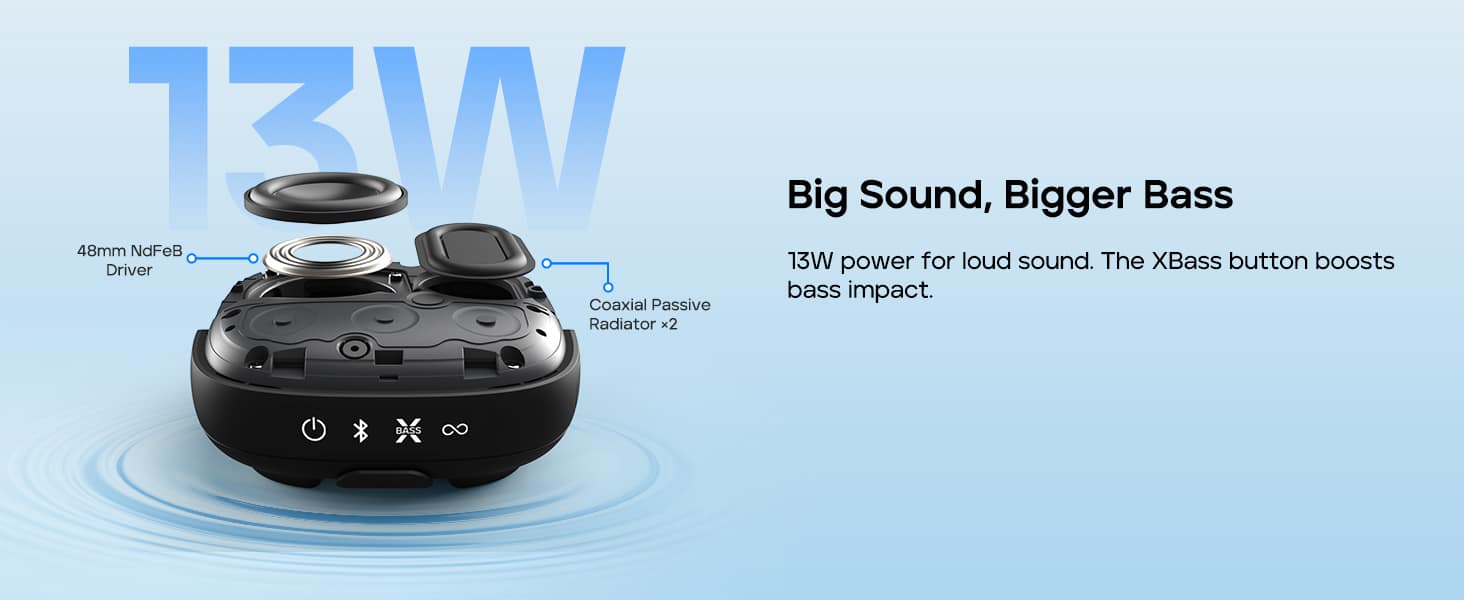 TRIBIT StormBox Micro 3 Portable Speaker 4