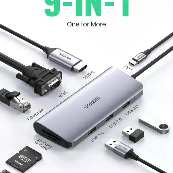 UGREEN CM179 (40873) 9-in-1 USB C Hub