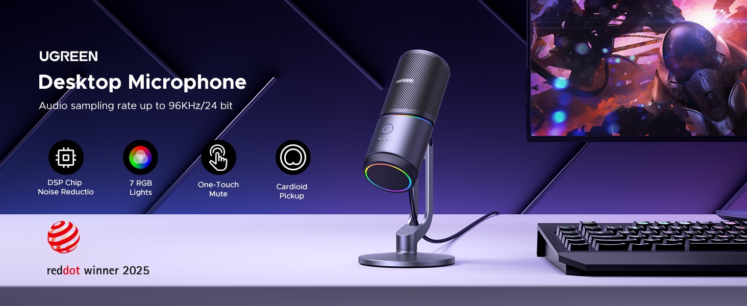 UGREEN CM769 35633 Desktop Microphone