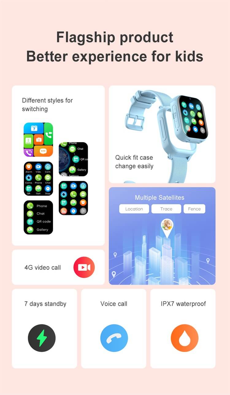 VALDUS VK26 Kids Smartwatch 1
