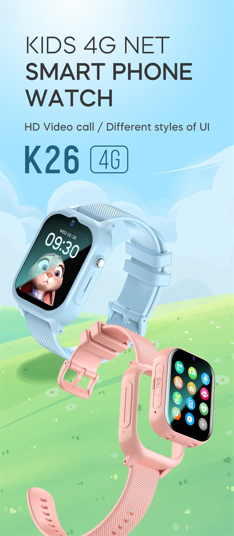 VALDUS VK26 Kids Smartwatch 2