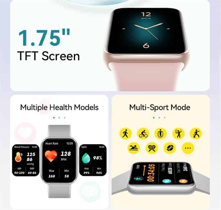 VALDUS VS13 Fitness Tracker Fashion Bracelet 5