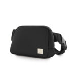 WiWU Lulu Crossbody Bag - Premium Nylon Version *Brand WiWU *Style Fashion&Casual *Model Lulu crossbody bag *Material Type Waterproof Nylon *Color Black *Size 21x13.5x5.5cm *Features *Material: waterproof nylon *Multiple pocket for accessories *Net weight 260g *Unit Size: 21x13.5x5.5cm