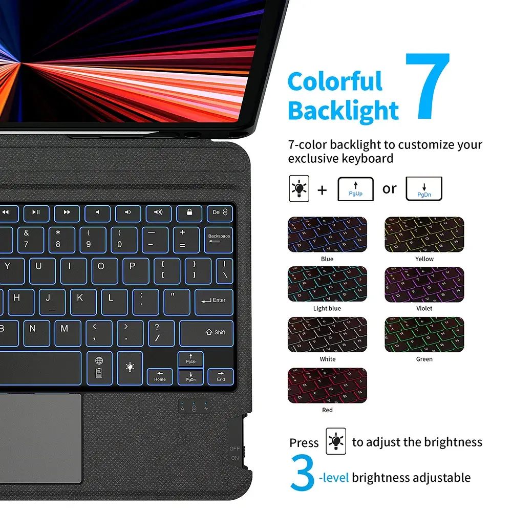 WiWU Mag Touch Keyboard Case 4