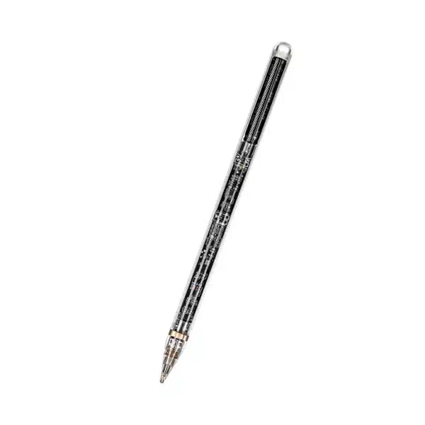• **WiWU Pencil W Pro** is a premium transparent stylus designed to deliver a natural, precise, and responsive writing and drawing experience on compatible iPads. Combining magnetic charging, wireless connectivity, palm rejection technology, and tilt sensitivity, this advanced stylus is perfect for note-taking, sketching, digital art, studying, and professional productivity. With its lightweight metal construction, ultra-fine 1.5mm tip, and up to 10 hours of continuous usage, the WiWU Pencil W Pro offers a smooth and intuitive alternative for users seeking precision and convenience on their Apple devices. • **Magnetic Charging Technology** allows the stylus to attach directly to compatible iPads for convenient charging and storage, eliminating the need for separate charging cables. • **Wireless Pairing & Connectivity** enables fast and seamless connection to compatible iPads, providing a hassle-free user experience. • **Palm Rejection Function** allows users to rest their hand naturally on the screen while writing or drawing without creating unwanted marks or interruptions. • **Tilt Sensitivity Support** detects the angle of the stylus to create varying line thicknesses and shading effects, making it ideal for artists, designers, and creative professionals. • **Ultra-Precise 1.5mm Fine Tip** delivers smooth, accurate input for detailed note-taking, annotation, sketching, and handwriting. • **Double-Tap Notes Shortcut** allows users to quickly access the Notes application directly from the lock screen for instant productivity. • **Screenshot Gesture Function** provides convenient screen capture functionality using stylus gestures for improved workflow efficiency. • **Doodle Pause Feature** assists with creating cleaner graphics and more controlled drawing experiences. • **Long Battery Life** provides up to 10 hours of continuous operation on a full charge, supporting all-day productivity and creativity. • **Extended Standby Performance** offers up to 720 hours of standby time, ensuring the stylus remains ready for use when needed. • **Premium Metal Construction** combines durability, lightweight portability, and a modern transparent design for a premium user experience. • **Replaceable Nib Design** includes spare nibs for extended product lifespan and consistent writing performance. --- ## Specifications **Product Name:** WiWU Pencil W Pro **Brand:** • WiWU **Model:** • Pencil W Pro **Product Type:** • Stylus Pencil **Compatible Devices:** • Apple iPad **Application Type:** • Capacitive Touchscreen Tablets **Material:** • Metal **Weight:** • 14g **Length:** • 18cm **Tip Size:** • 1.5mm Fine Tip **Charging Method:** • Magnetic Charging **Connectivity:** • Wireless Pairing **Charging Time:** • Approximately 120 Minutes (2 Hours) **Working Time:** • Up to 10 Hours **Standby Time:** • Up to 720 Hours (Approx. 30 Days) **Supported Features:** • Palm Rejection • Tilt Sensitivity • Wireless Charging • Fast Charging • Magnetic Suction • Screenshot Function • Double-Tap Notes Shortcut • Doodle Pause Feature • Precision Writing & Drawing **Compatible iPad Models:** • iPad 6th Generation (2018) • iPad 8th Generation (2020) • iPad 9th Generation (2021) • iPad 10th Generation (2022) • iPad Air 3rd Generation (2019) • iPad Air 4th Generation (2020) • iPad Air 5th Generation (2022) • iPad Mini 5th Generation • iPad Mini 6th Generation • iPad Pro 11-inch 1st Generation (2018) • iPad Pro 11-inch 2nd Generation (2020) • iPad Pro 11-inch 3rd Generation (2021) • iPad Pro 11-inch 4th Generation (2022) • iPad Pro 12.9-inch 3rd Generation (2018) • iPad Pro 12.9-inch 4th Generation (2020) • iPad Pro 12.9-inch 5th Generation (2021) • iPad Pro 12.9-inch 6th Generation (2022) **Certifications:** • CE • FCC • UL • WEEE • DOT **Package Contents:** • WiWU Pencil W Pro Stylus • Spare Pencil Nibs • User Documentation --- ## Q&A **Q1: What devices are compatible with the WiWU Pencil W Pro?** A: It supports a wide range of iPad models from 2018 onward, including iPad, iPad Air, iPad Mini, and iPad Pro series. **Q2: Does the stylus support palm rejection?** A: Yes, full-screen palm rejection allows comfortable writing and drawing while resting your hand on the screen. **Q3: Does the Pencil W Pro support tilt sensitivity?** A: Yes, it supports tilt detection for creating shading effects and varying line thickness during drawing. **Q4: How is the stylus charged?** A: It charges magnetically when attached to compatible iPads. **Q5: How long does a full charge take?** A: A complete charge requires approximately 2 hours. **Q6: How long can it be used on a full charge?** A: The stylus provides up to 10 hours of continuous usage. **Q7: Does it support wireless pairing?** A: Yes, it connects wirelessly and pairs easily with compatible iPads. **Q8: Can I replace the pencil tip?** A: Yes, the nib is replaceable, and spare nibs are included for extended use. **Q9: What is the standby time of the stylus?** A: It offers up to 720 hours (approximately 30 days) of standby time. **Q10: Is the WiWU Pencil W Pro suitable for digital artists and students?** A: Yes, its precision tip, tilt sensitivity, palm rejection, and long battery life make it ideal for drawing, note-taking, studying, annotation, and professional creative work.