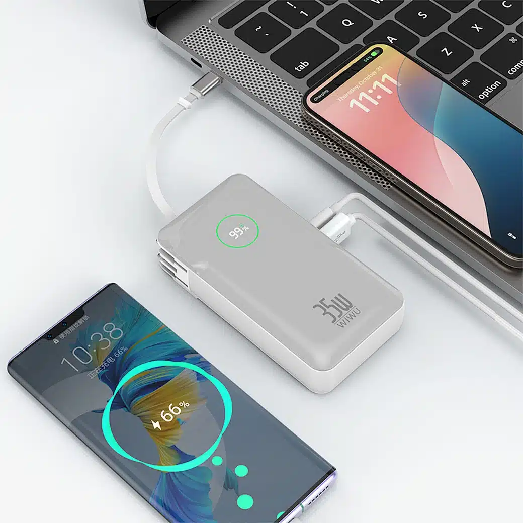 WiWU Wi P049 Noble 35W 10000mAh Power BankCharger 3