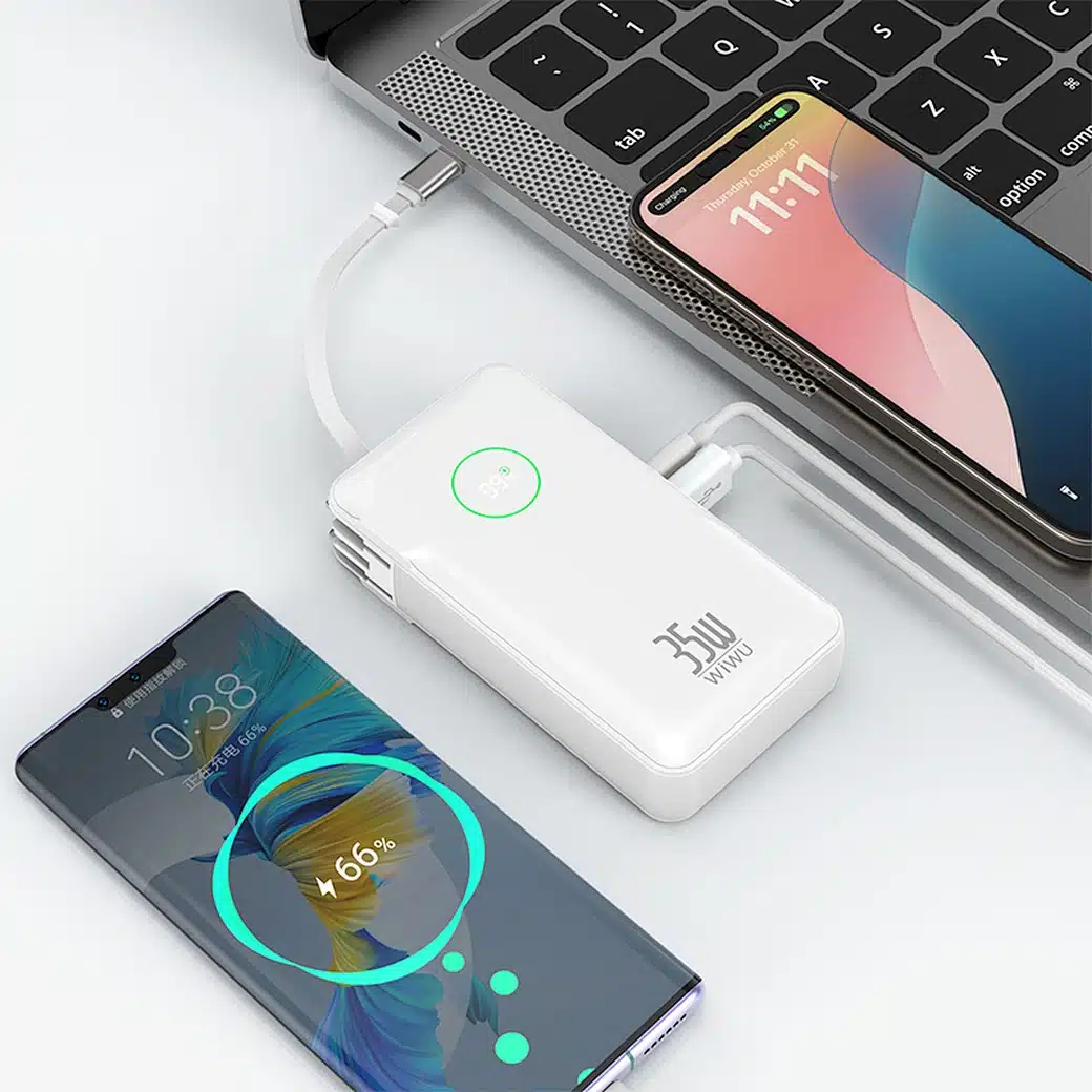 WiWU Wi P049 Noble 35W 10000mAh Power BankCharger 4