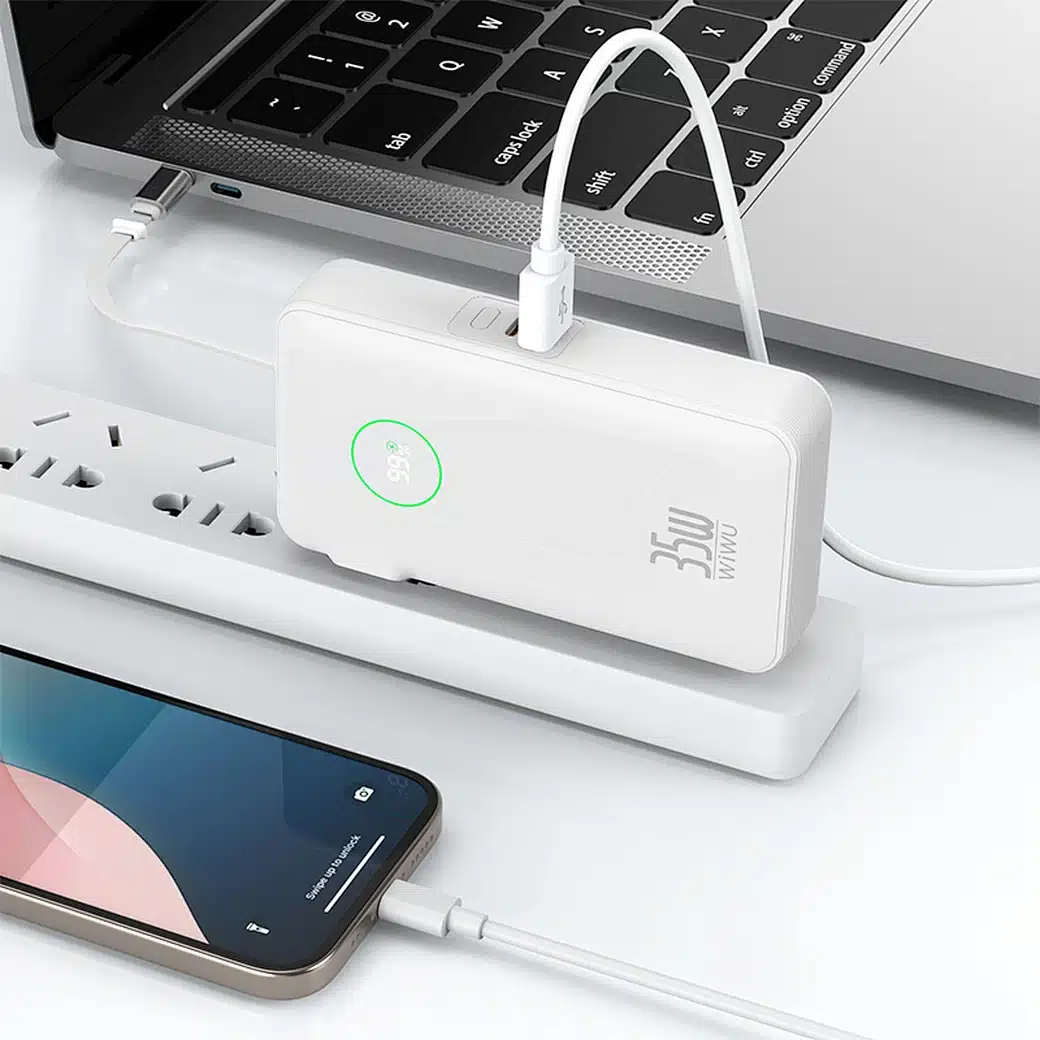 WiWU Wi P049 Noble 35W 10000mAh Power BankCharger 5