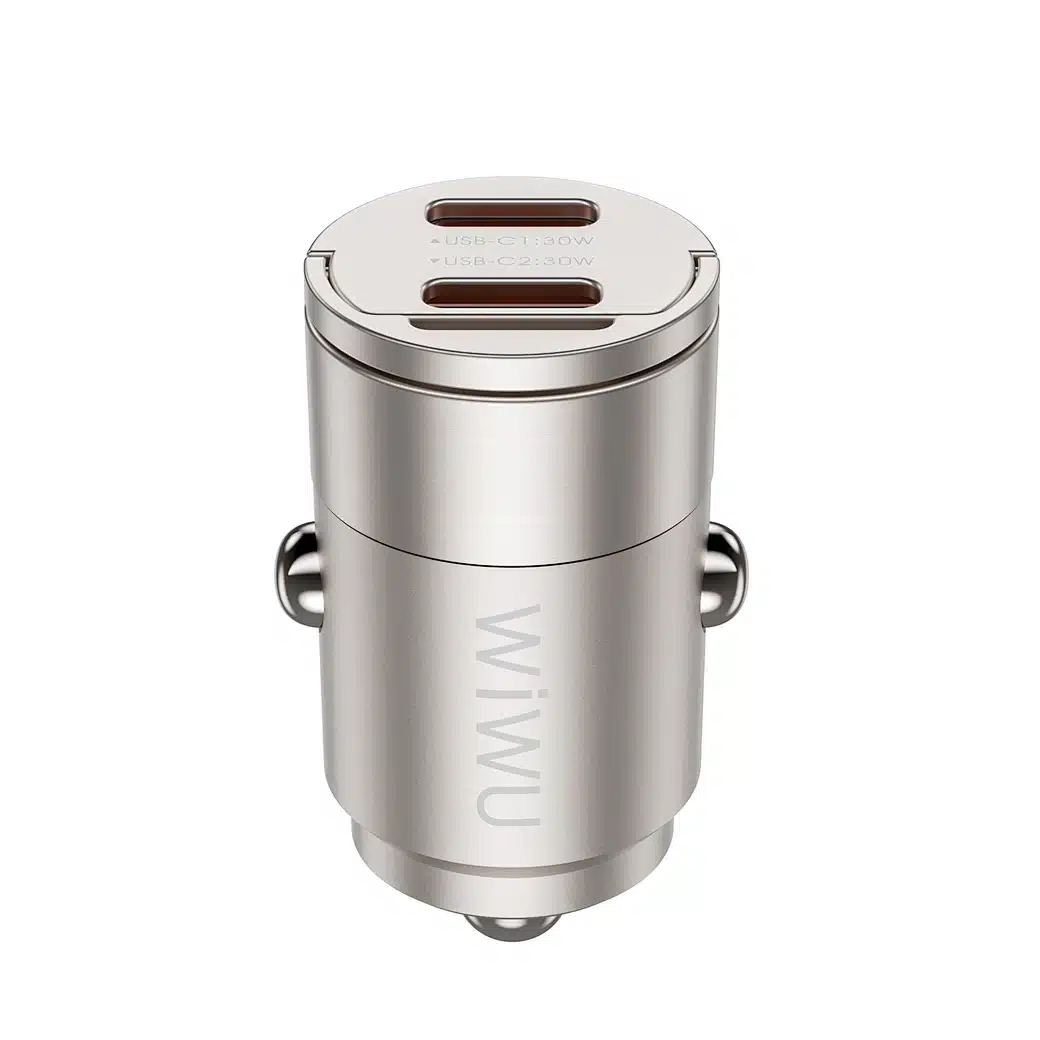 WiWU Wi QC029 Nano 30W Car Charger 4