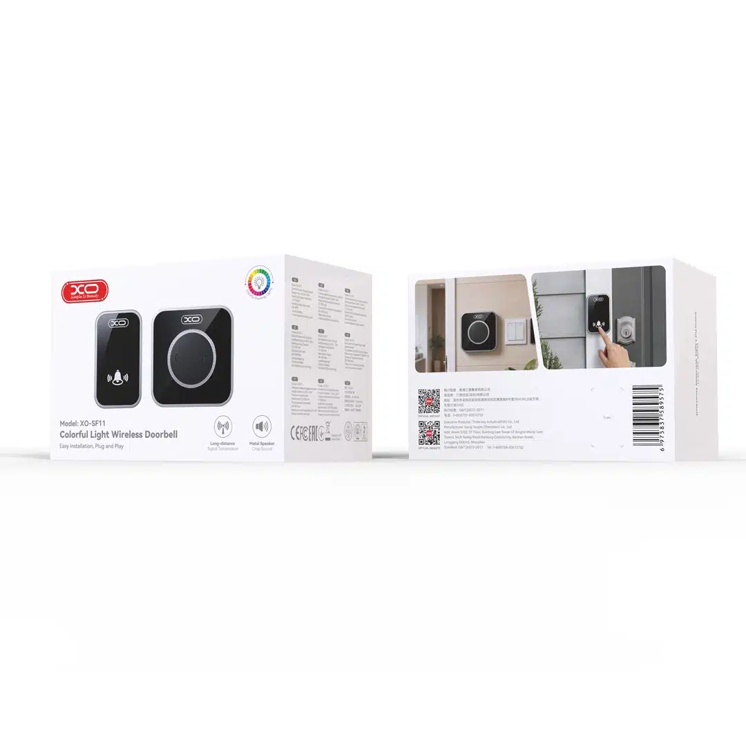 XO XO SF11 Colorful Light Wireless Doorbell 6