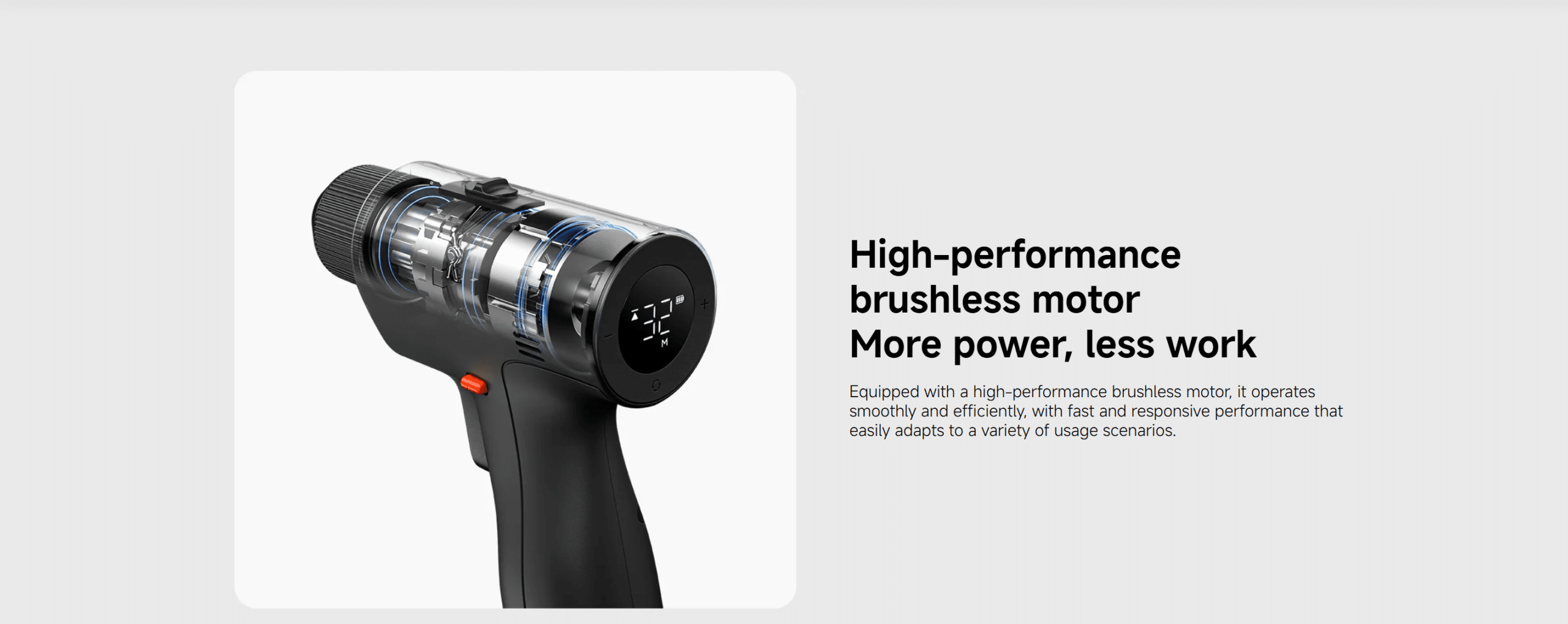 Xiaomi Mijia Brushless Cordless Drill 2 MJWSDZ002QW 2 scaled
