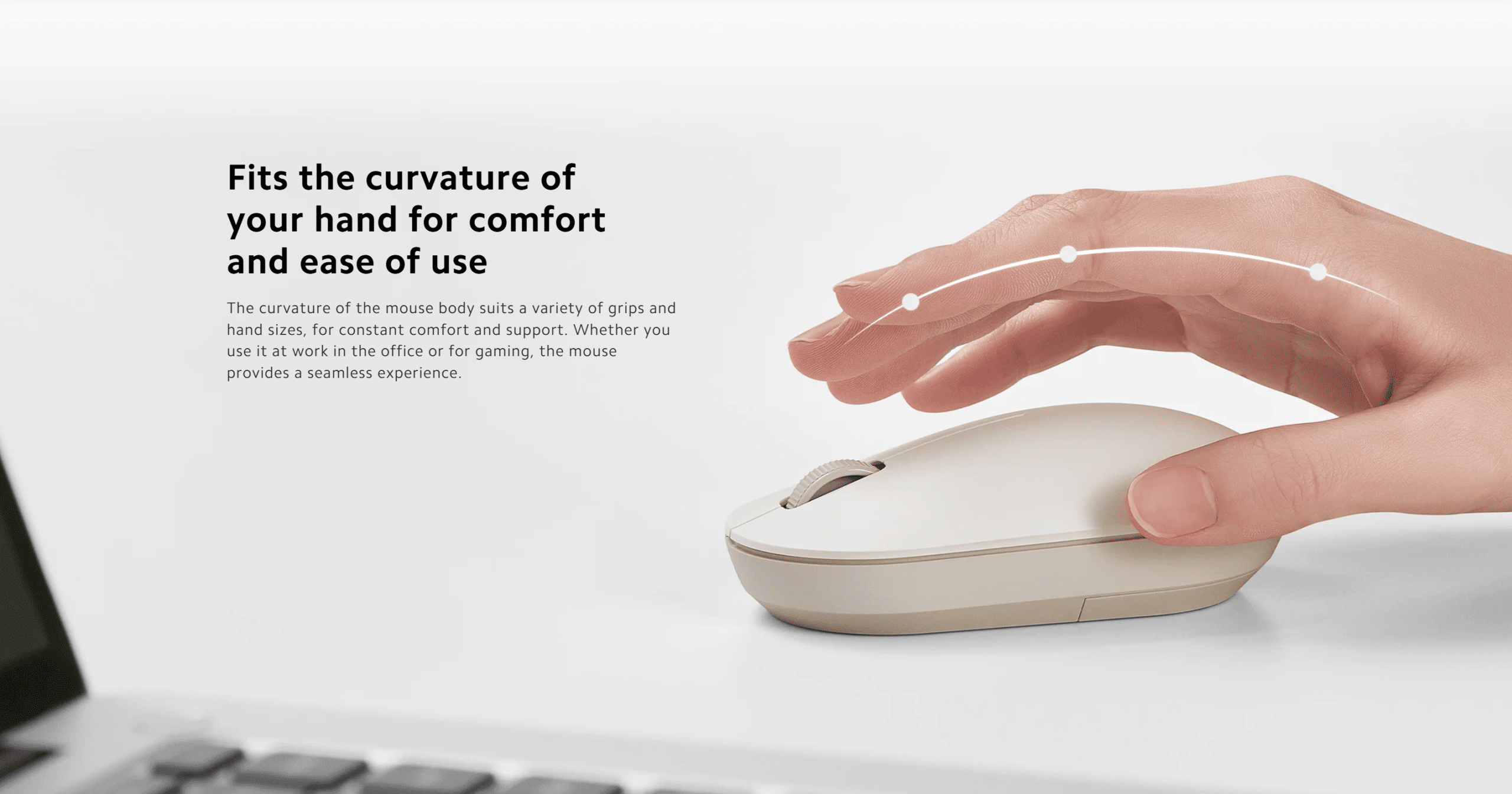 Xiaomi Wireless Mouse Lite 2 XMWXSB02YM 4 scaled