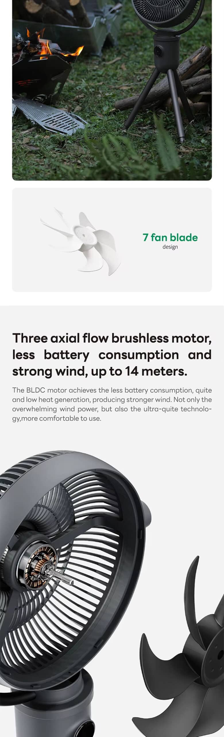 Xiaomi aiSolove F12 Multifunctional Detachable Floor Fan 1 scaled