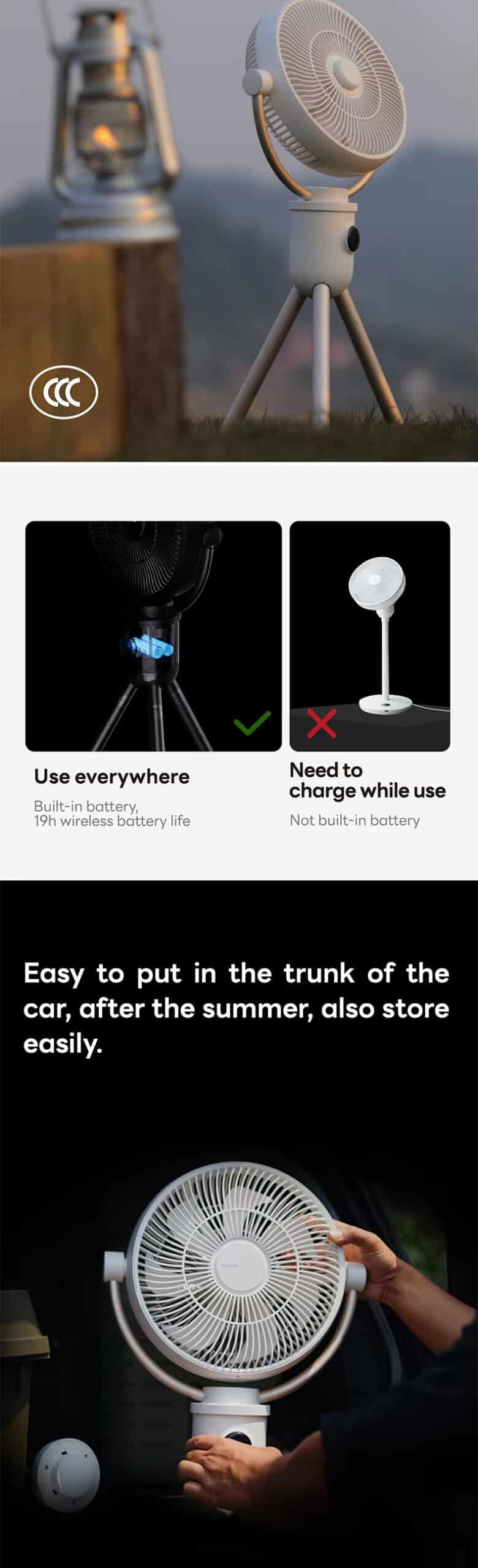 Xiaomi aiSolove F12 Multifunctional Detachable Floor Fan 4 scaled