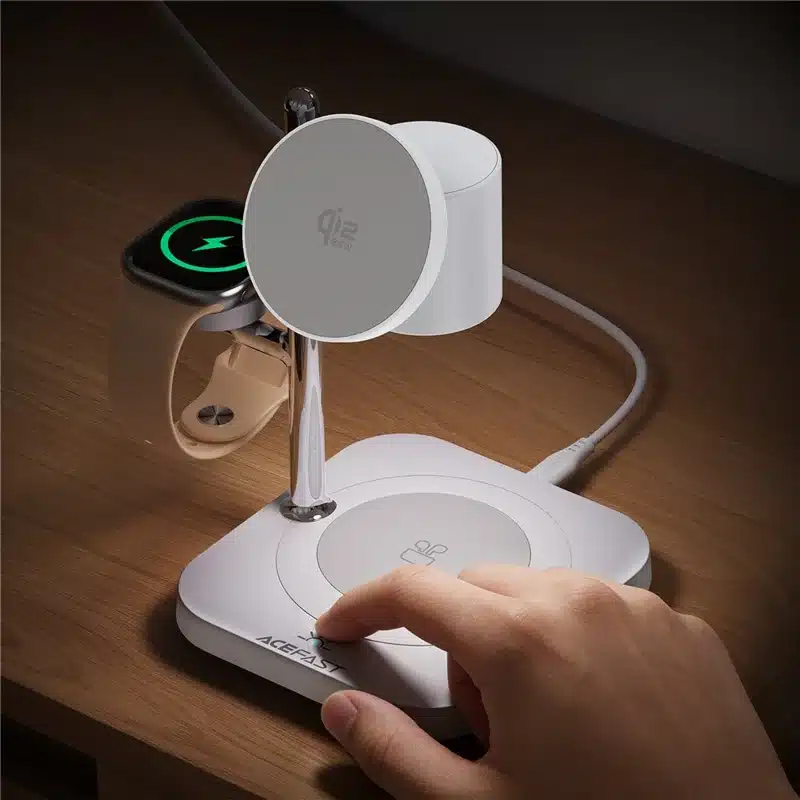 ACEFAST E39 4 in 1 Desktop Wireless Charger with Night Light 5