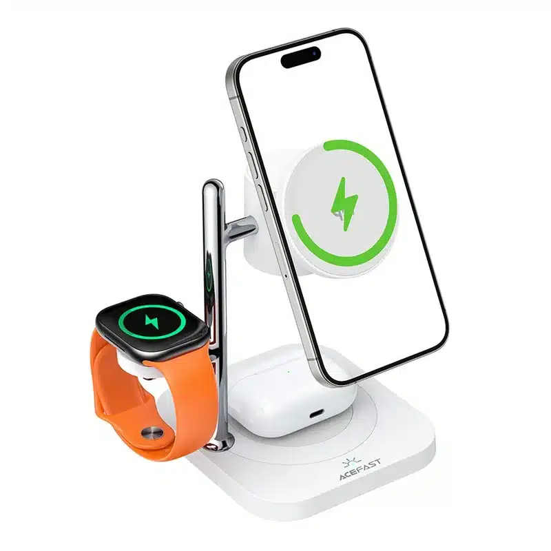 ACEFAST E39 4 in 1 Desktop Wireless Charger with Night Light 7