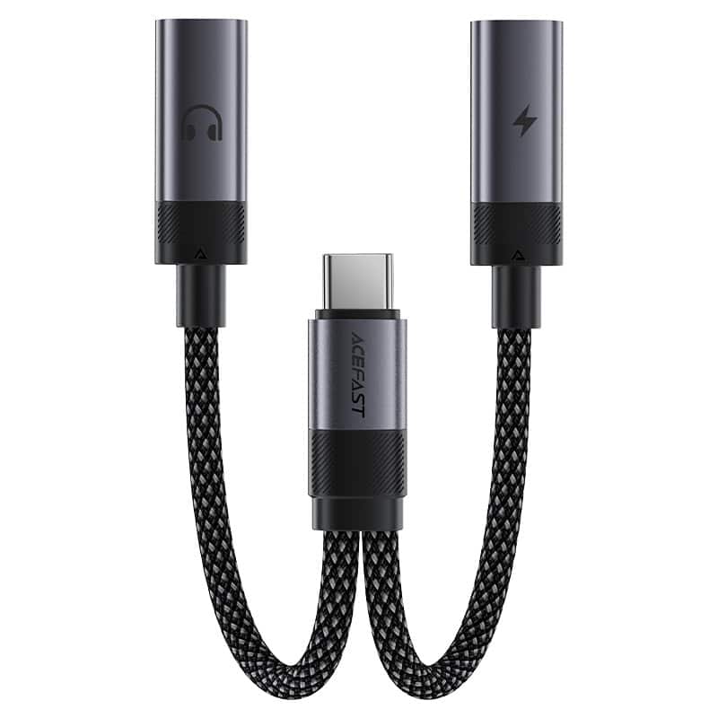 ACEFAST J14 USB C 2 in 1 Charging Audio Adapter 2