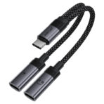 ACEFAST J14 USB-C 2-in-1 Charging Audio Adapter