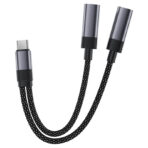 ACEFAST J14 USB-C 2-in-1 Charging Audio Adapter