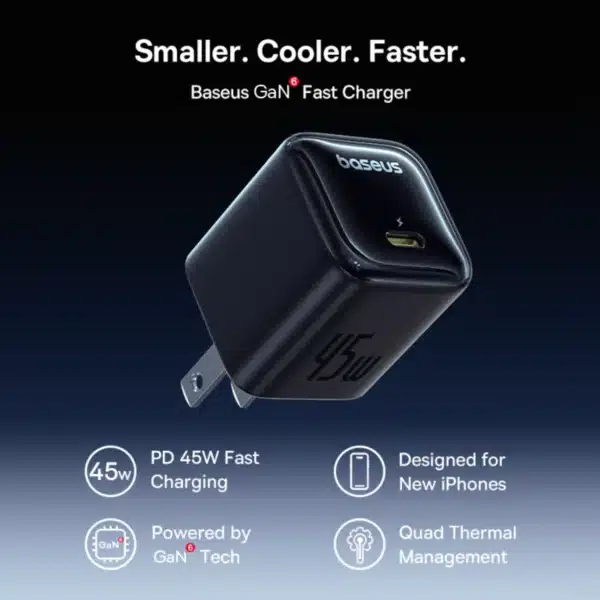 Baseus GaN6 45W Fast Charger