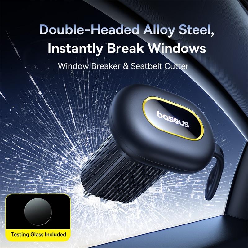 Baseus GoTrip DT1 Double Headed Car Safety Hammer 4