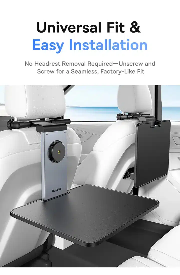 Baseus MagPro II Versatile Car Mount for Backseat 4