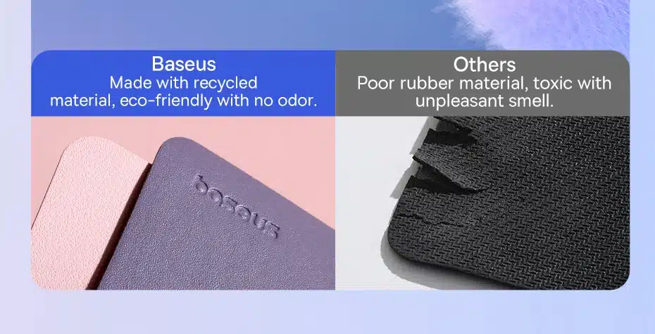 Baseus Mouse Pad Double Sided PU Leather 1 1