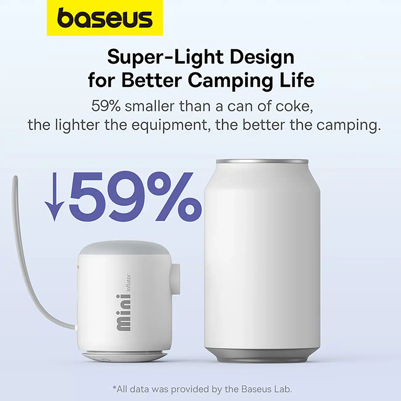 Baseus PocketGo Portable Air Pump 1