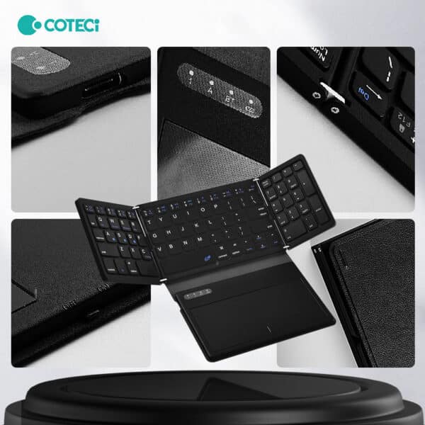 COTECi 81 Key Folding Keybaord with Touchpad OF-032
