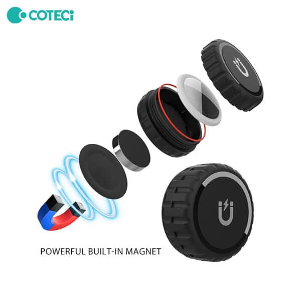COTECi OT-065 Tire Model Set Rugged GPS Tracker Protective Cover Case for Airtag