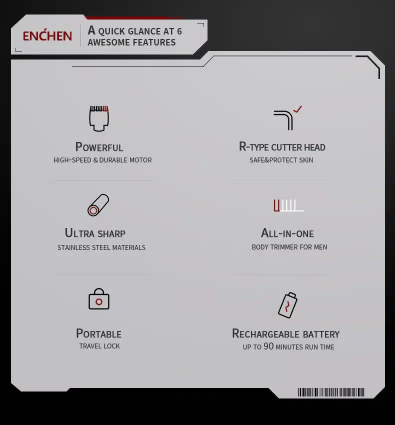 ENCHEN Beardo All in One Trimmer 4