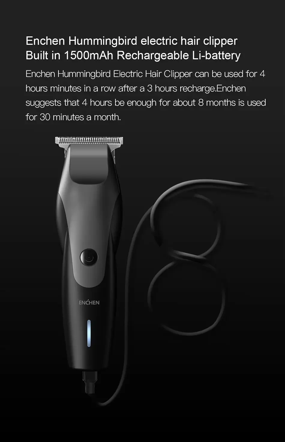 ENCHEN HUMMING BIRD Hari Trimmer 4