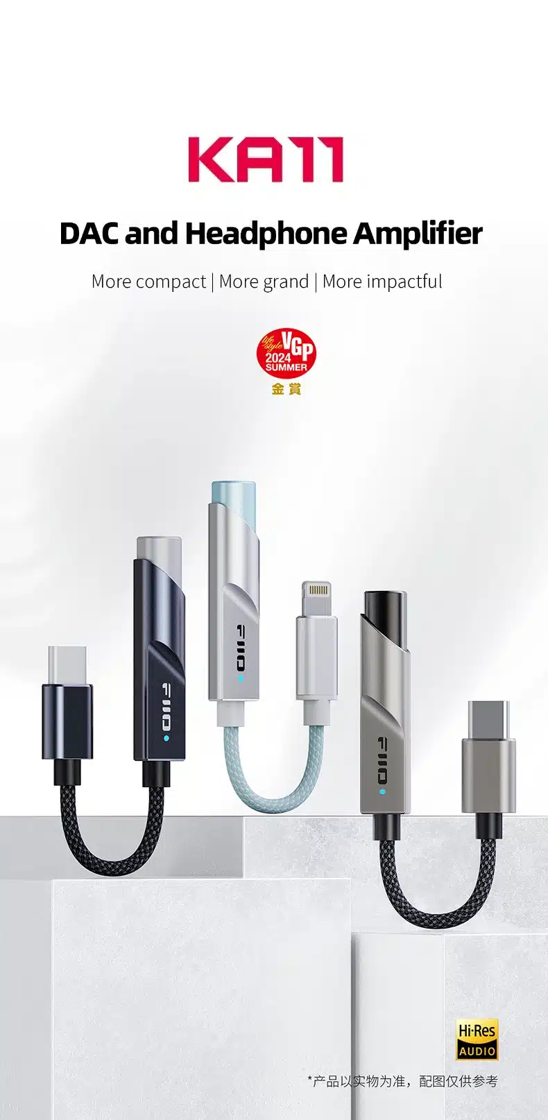 FiiO KA11 Portable Digital to Analog Converter 6