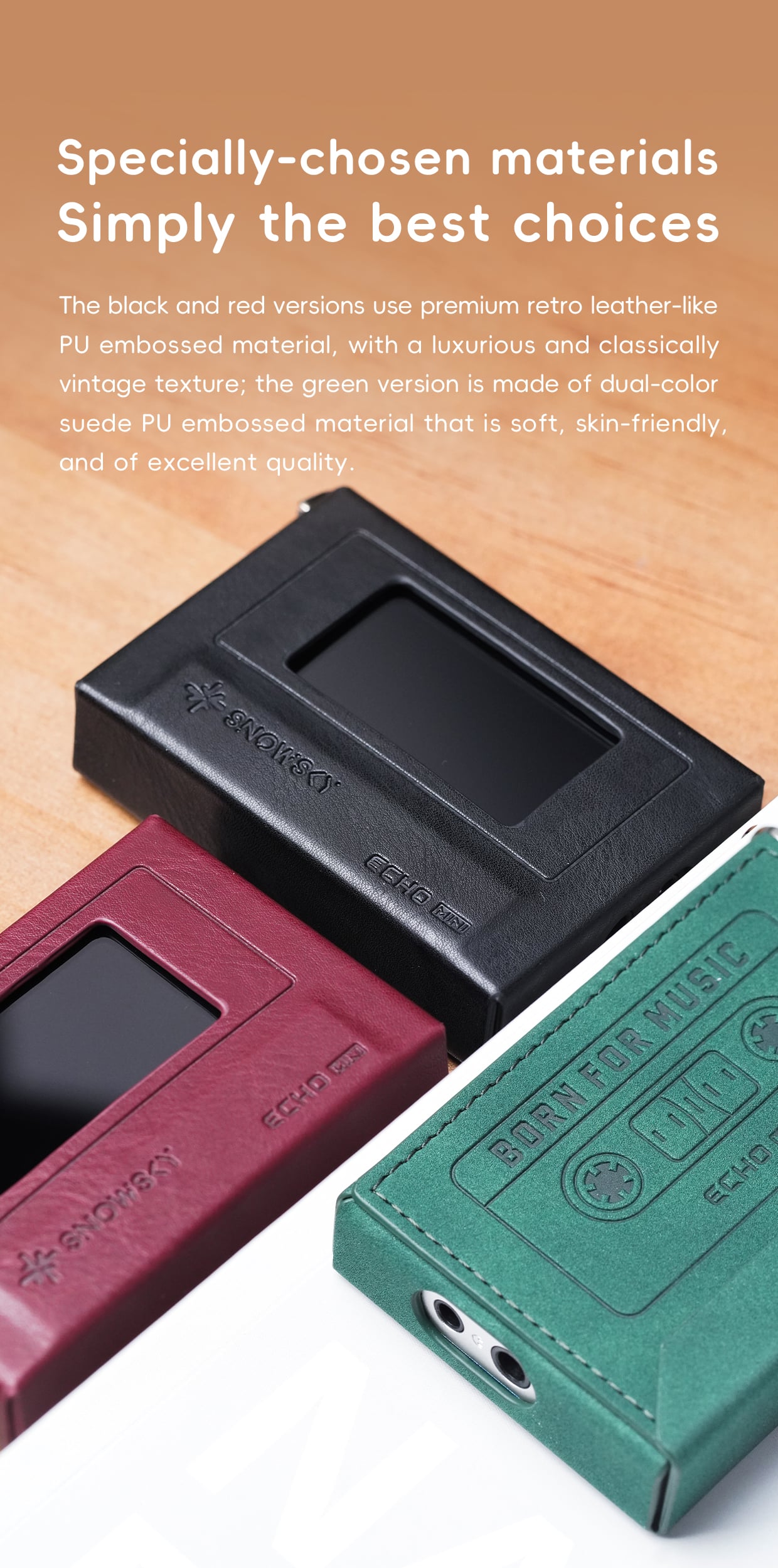 FiiO Snowsky SK ECHO MINI Protective Case 5