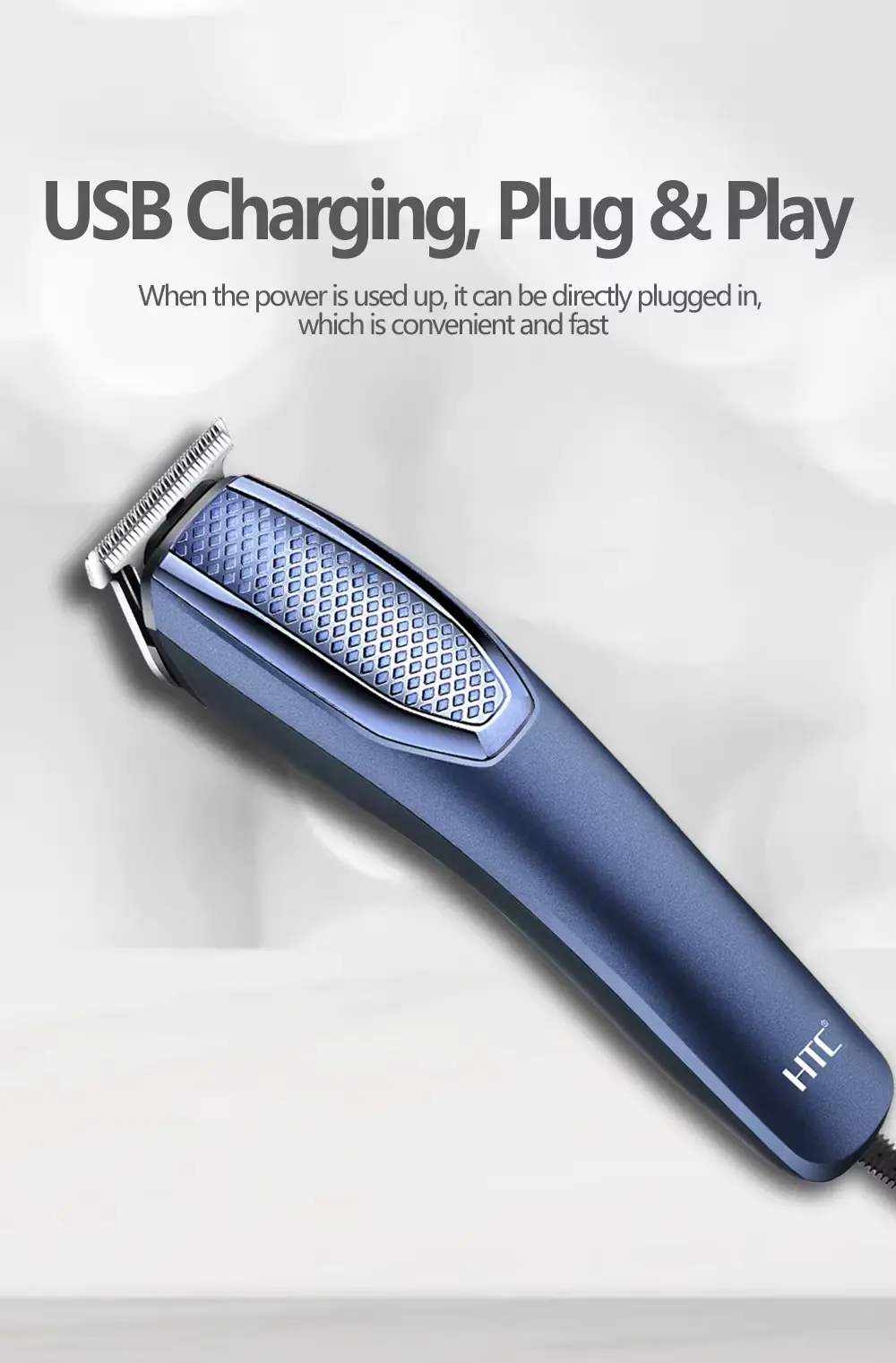 HTC AT 1210 Rechargeable Hair Trimmer 1