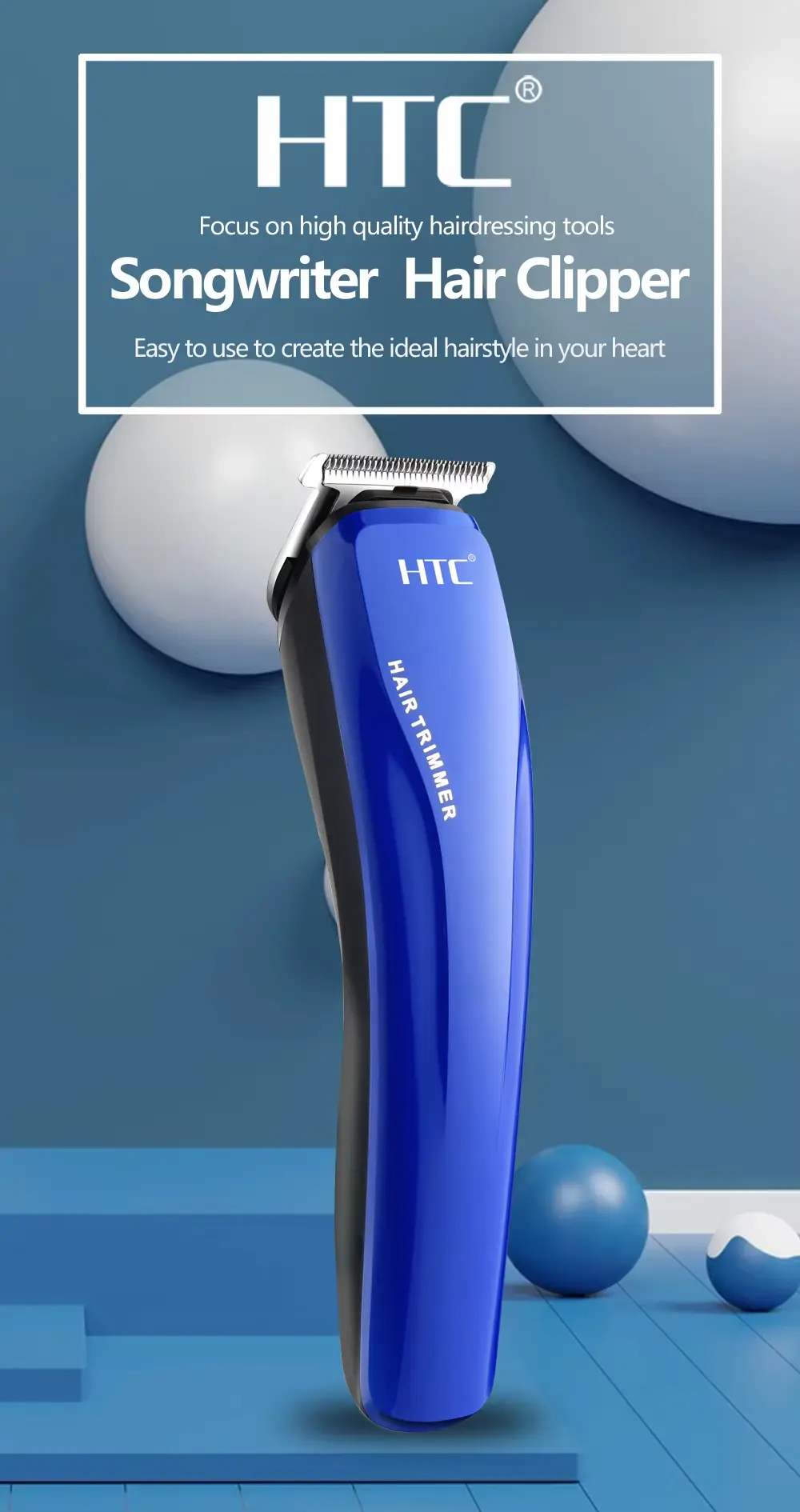 HTC AT 528 Rechargeable Hair Trimmer 5