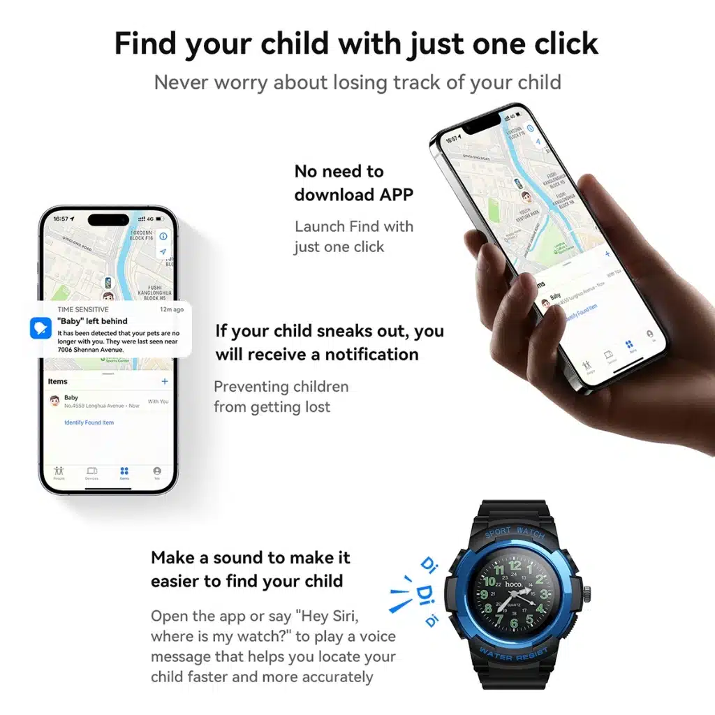 Hoco E112 2 in 1 Childrens Quartz Watch 1