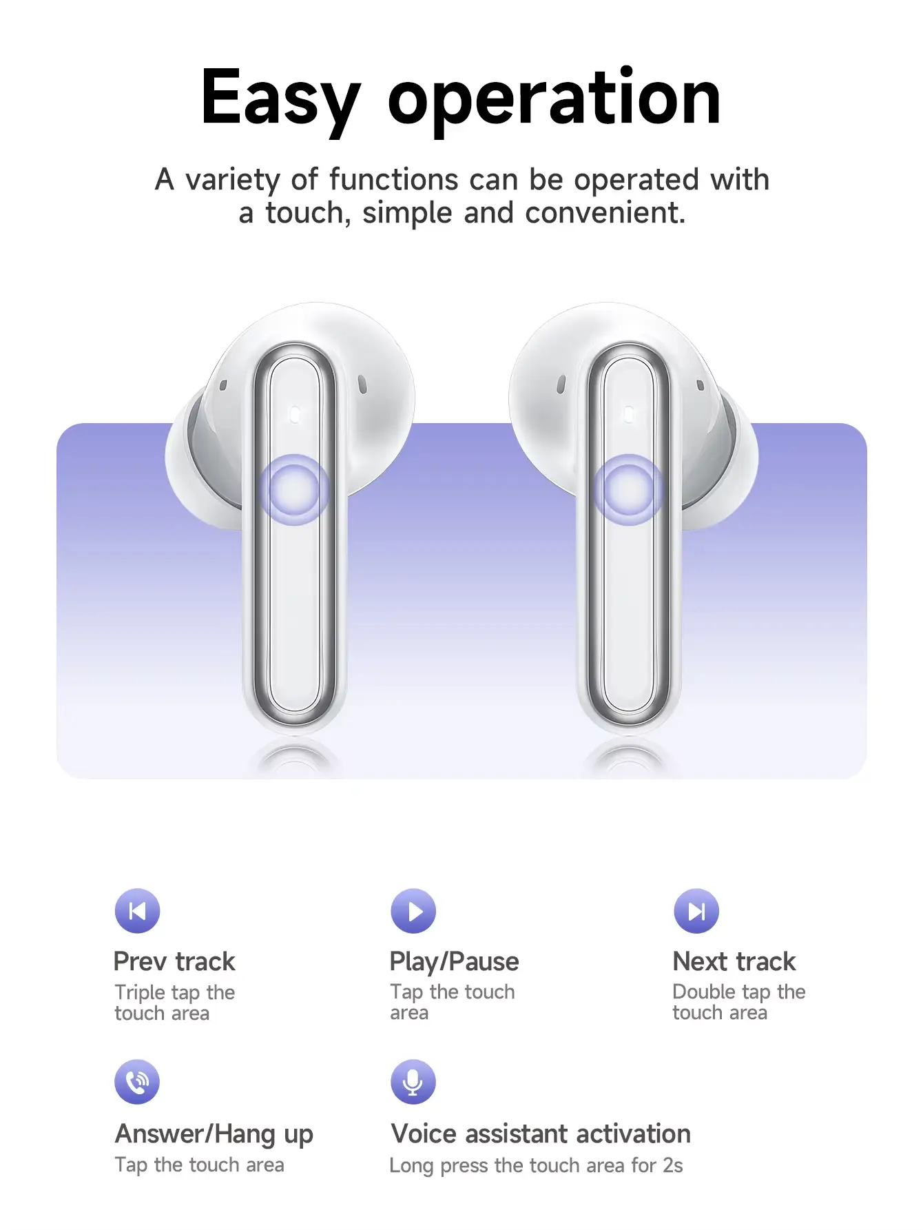 Hoco EQ32 Astute 2 in 1 TWS Wireless Earbuds 1