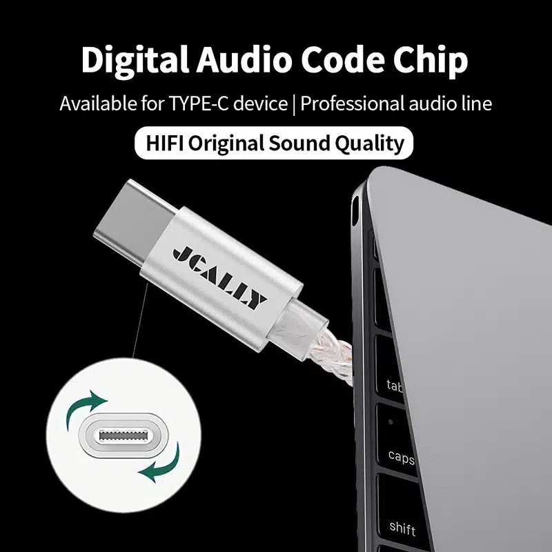 JCALLY JM7 Digital Audio Adapter 3