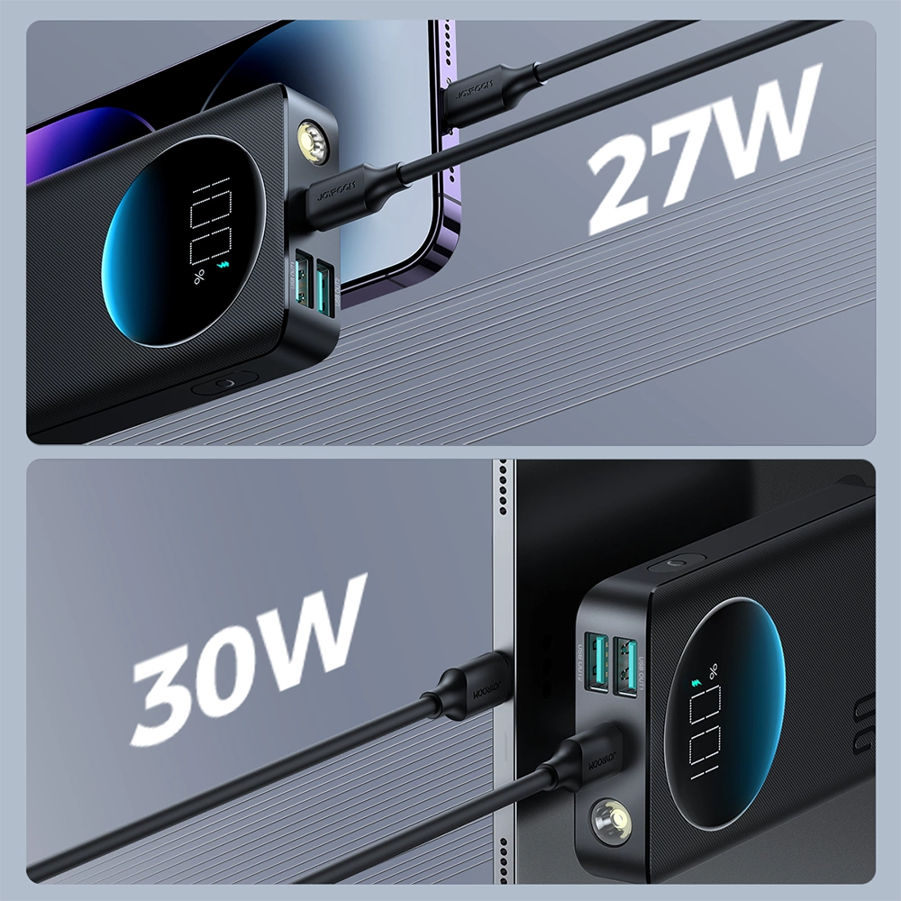 JOYROOM JR PBF01 10000mAh 30W Fast Charging Power Bank 6