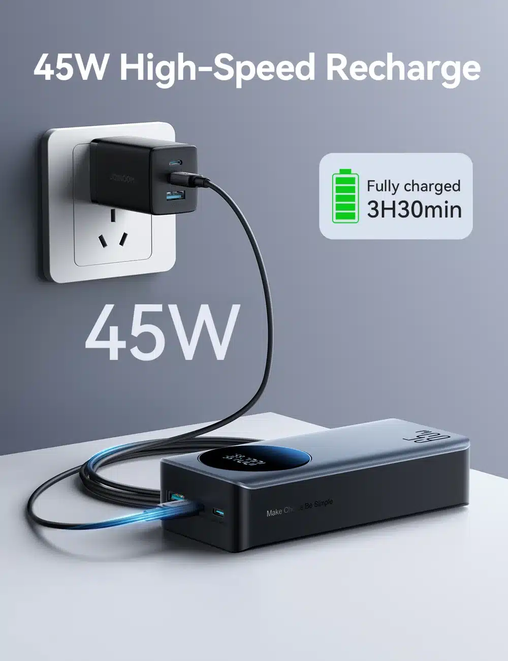 JOYROOM JR PBF05 Pro 65W Power Bank 30000mAh 2