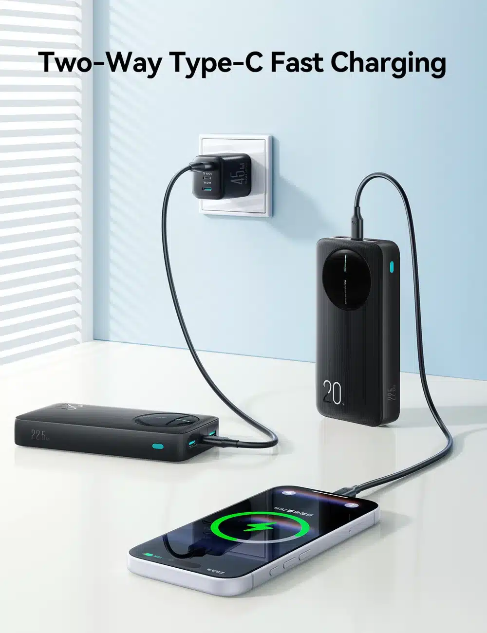 JOYROOM JR PBF14 Pro 20000mAh Power Bank 22 6
